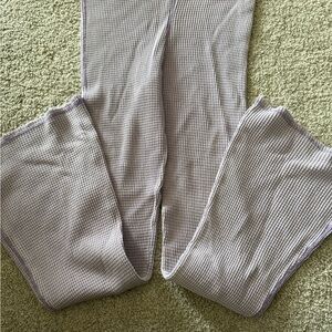 Purple Gingham Pants